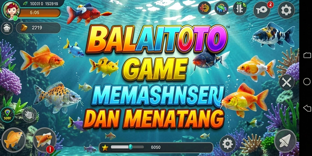 Tangkapan ikan yang besar di bawah laut BALAITOTO.