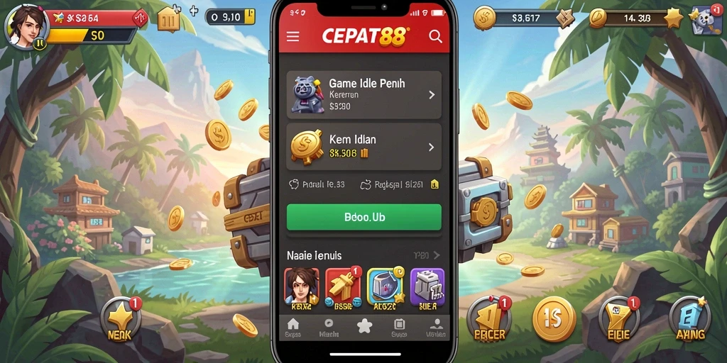 Screenshot gameplay <strong>CEPAT88</strong> menunjukkan pengalaman bermain yang penuh warna dan menarik.