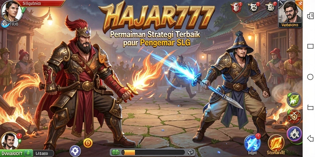 Tampilan gameplay seru dari HAJAR777 dengan strategi mendalam.
