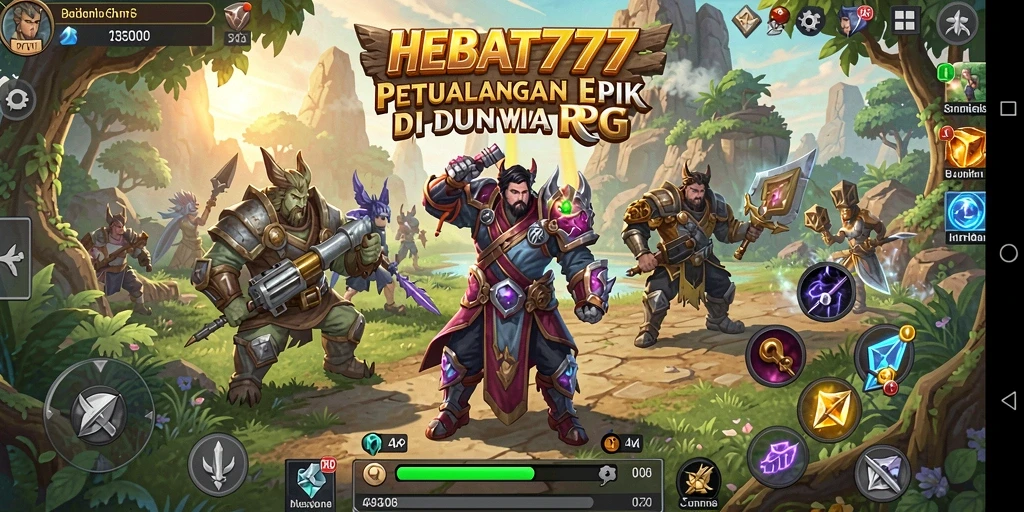 Tampilan gameplay HEBAT777 yang seru dan menegangkan di dunia RPG.