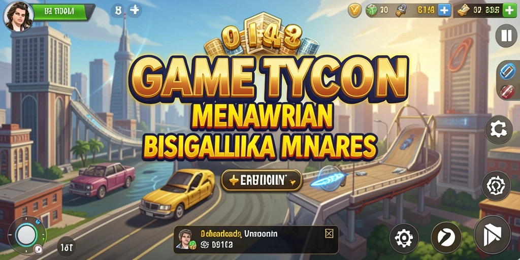 Screenshot V21 menampilkan keseruan gameplay Tycoon yang menantang.